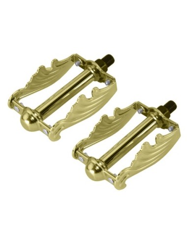 Wing Pedals 1/2 Gold.